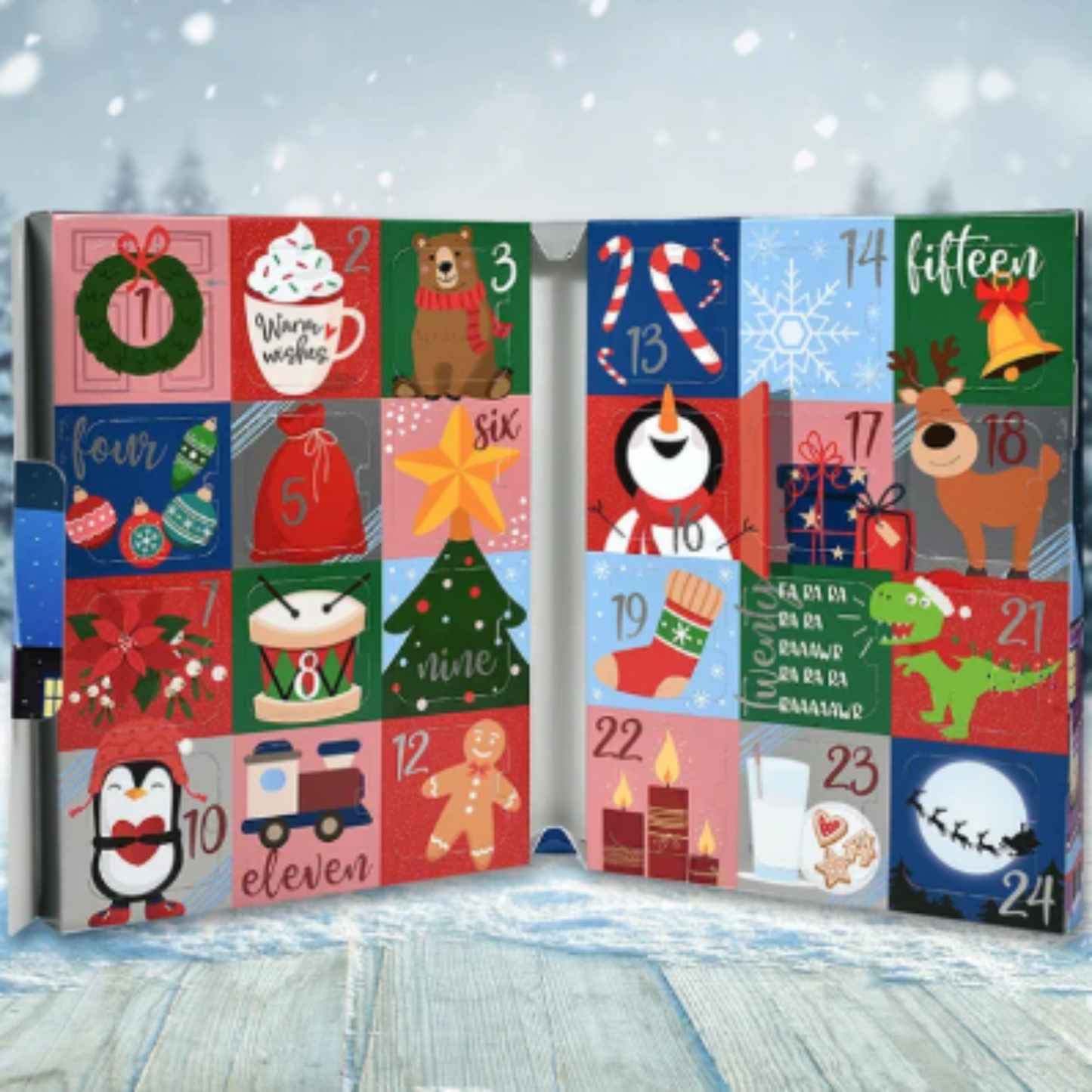 Sugar Cookie Advent Calendar