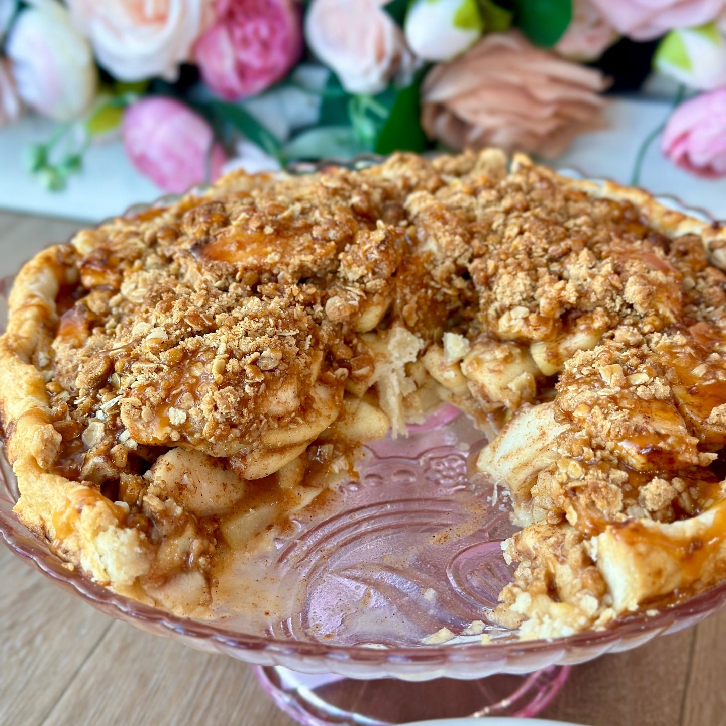 Apple Crumble Pie