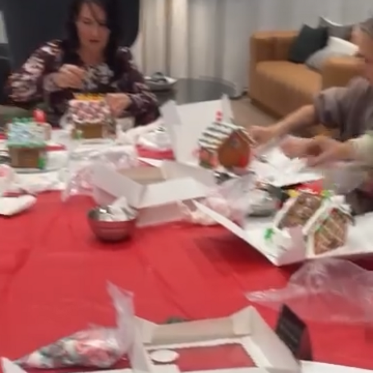 In Office Gingerbread House Decorating Class