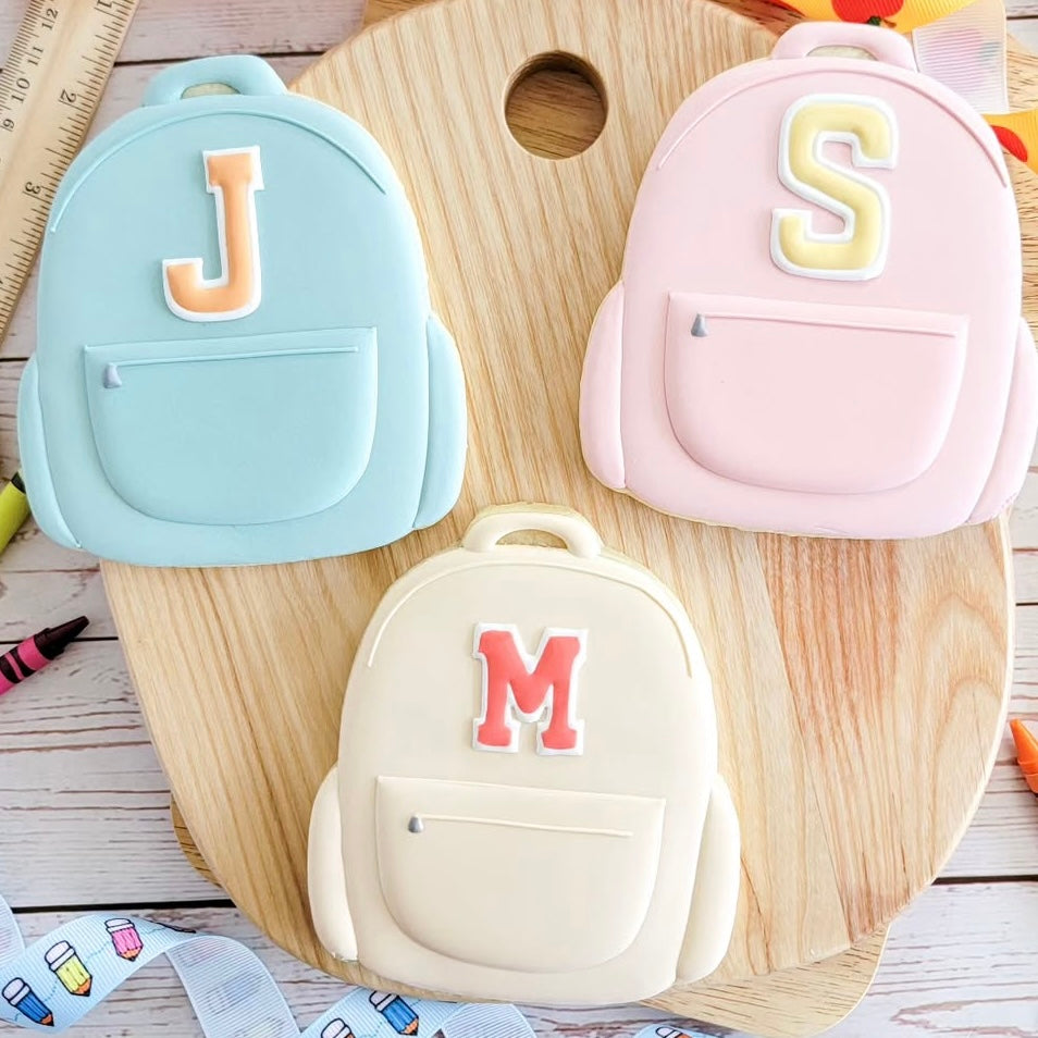 Personalized Backpack Cookie