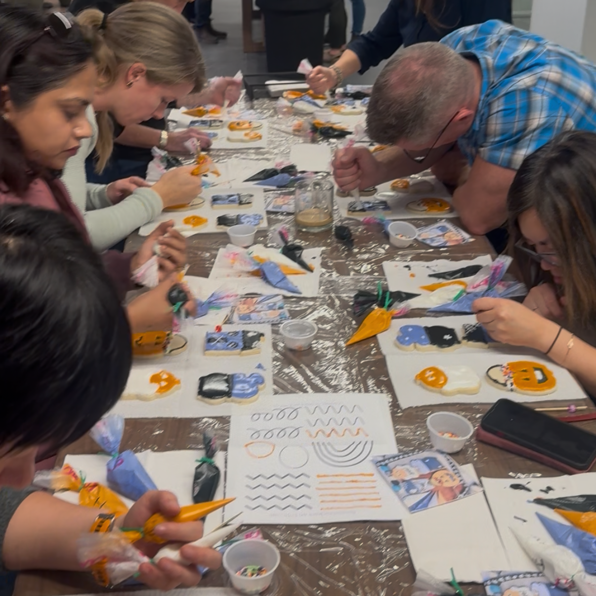In Office Christmas Cookie Decorating Class