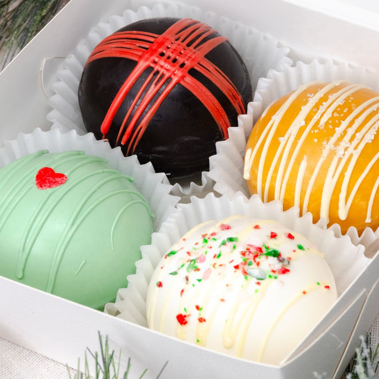 4 pack of Hot Chocolate Bombs